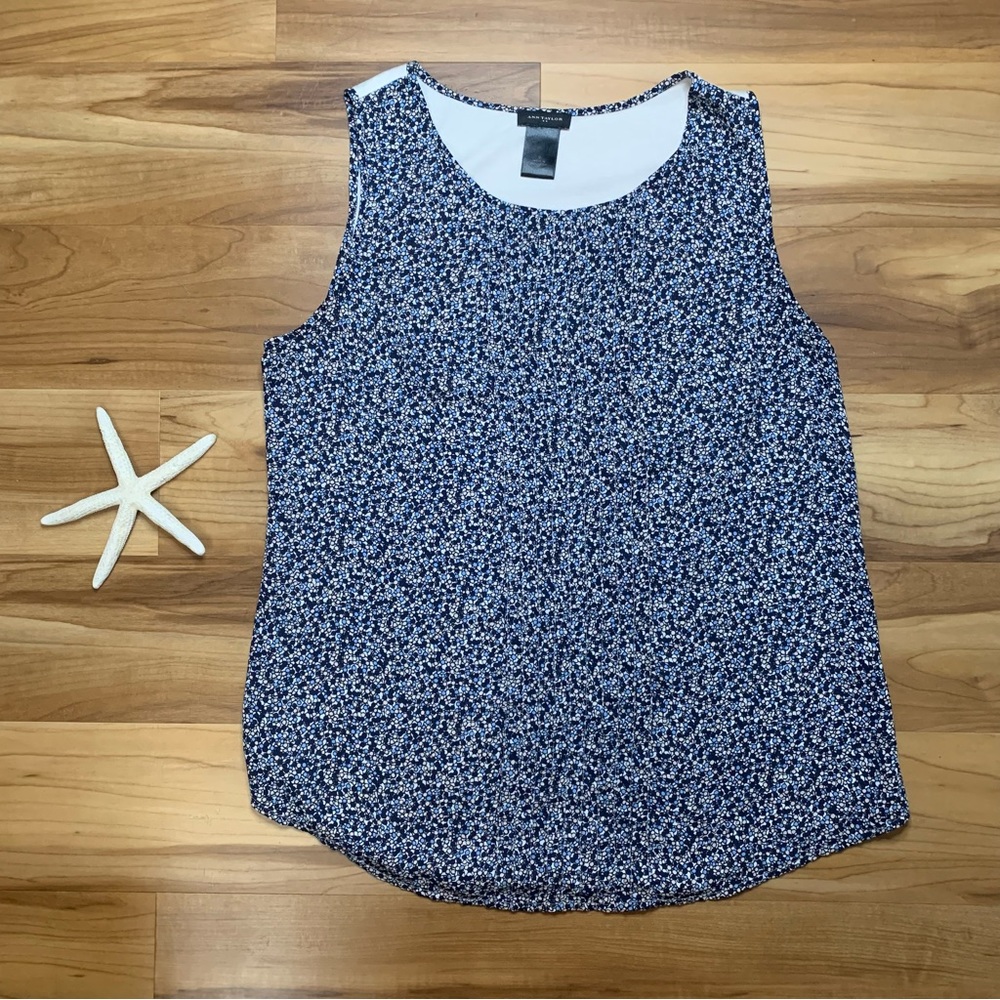 Ann Taylor Factory Women’s Patterned Sleeveless Shirt, size Small